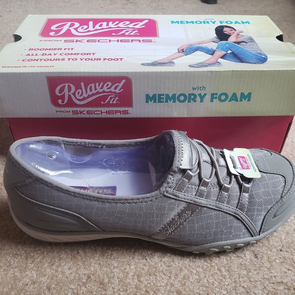 Sketchers Relaxed Fit Slip On with Memory Foam